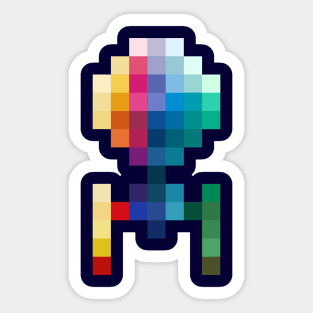 USS 8bit Sticker